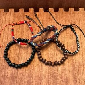Set of 5 bracelets, Brand New!